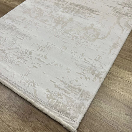 Hoom Rugs Dekor 1058 Bej Kaymaz Taban Antibakteriyel Modern Akrilik Halı