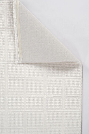 Apex Safran 8131 Ekru Modern Makine Halısı