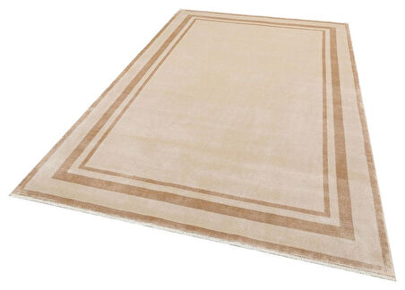 Eko Halı Vogue VG 06 Beige D.Beige Bordürlü Salon Halısı