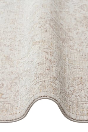 Eko Halı Mahal Mood 02 Beige Cream Polyester Akrilik Klasik Desenli Premium Salon Halısı
