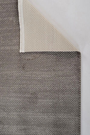 Apex Truva 6664 Antrasit Akrilik Modern Makine Halısı