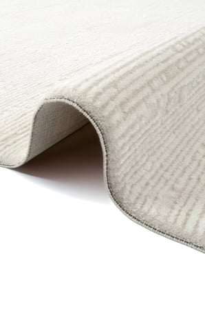 Hoom Rugs İmge 2504 Krem Çizgili Modern Akrilik Salon Halısı