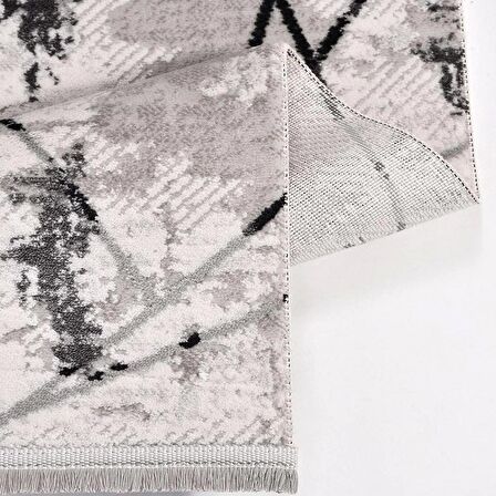 İpek Mekik Halı Filiya 11353 Krem Modern Salon Halısı