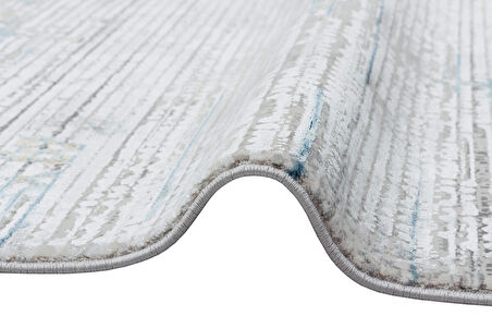 Eko Halı Fresco FS01 Beige Blue Modern Salon Halısı
