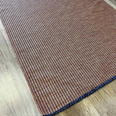 Hoom Rugs Mirel 7310 Terra Kaymaz Pamuklu Dekoratif Kilim