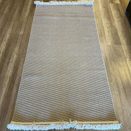 Hoom Rugs Dizayn 1063 Vizon Yumuşak Dokulu Desensiz İskandinav Halı