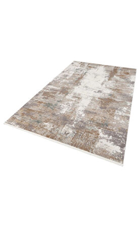 Hoom Rugs Franko FS 05 Stone Viskon & Akrilik Yüksek Dokulu Modern Salon Halısı