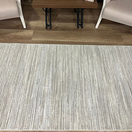 Hoom Rugs Nova 1123 Gri Mikrofiber Modern Dokuma Halı
