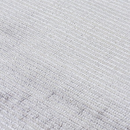 Hoom Rugs Como NAP 01 Antrasit Viskon & Floş Sık Dokuma Modern Salon Halısı