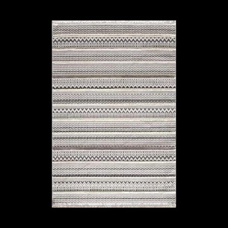 Hoom Rugs Step 2207 Gri İskandinav Halı