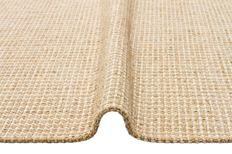 Eko Halı Brooklyn BRK 01 Natural Beige Yuvarlak Kilim