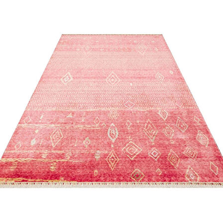 Hoom Rugs Nepal ZR 15 Yün Viskon Tensel Red Autumn Otantik Modern Uşak Halısı