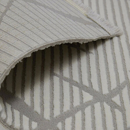 Hoom Rugs Mira 1621 Gri Tozumaz Modern Halı