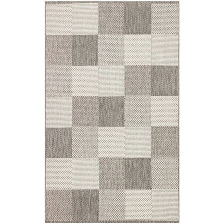 Mono 01 Grey Kaymaz Tabanlı Kilim