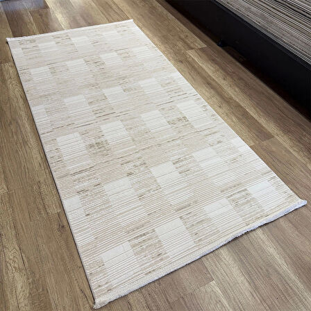 Hoom Rugs Decor 1136 Vizon Yün Tuşeli Pamuk Taban Halı