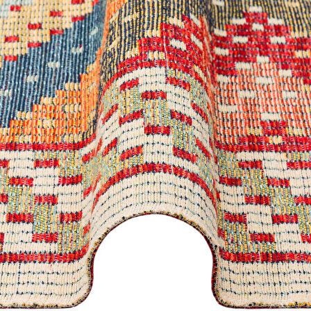 Hoom Rugs VGT 10 Red Yıkanabilir Çift Taraflı Halı