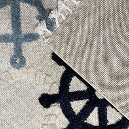 Hoom Rugs Kids Açık Renk Gemici Desenli Antibakteriyel & Kolay Temizlenebilir Çocuk Halısı