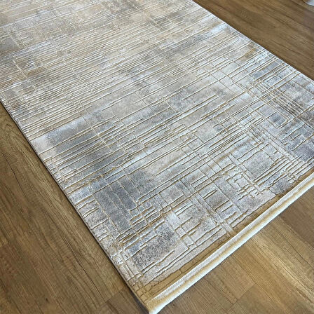 Hoom Rugs Valery 1071 Bej Mikrofiber Modern Halı
