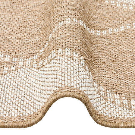 Eko Halı Salda 04 Natural White Jüt Sisal Halı