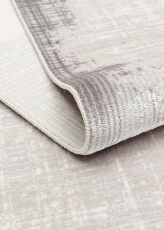Eko Halı Pera 01 Grey Akrilik Yıkanabilir Kaymaz Tabanlı Modern Halı