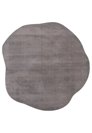 Hoom Rugs Bali Amorf 04 Antrasit Hav Toz Vermez Dekoratif Makine Halısı