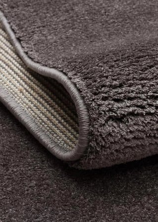 Hoom Rugs Bali Amorf 04 Antrasit Hav Toz Vermez Dekoratif Makine Halısı