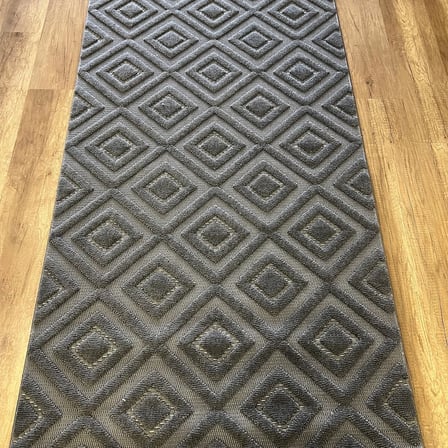 Hoom Rugs Design 1089 Antrasit Desensiz Yumuşak Dokulu İskandinav Halı