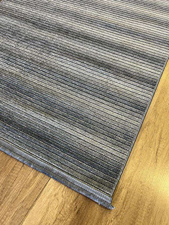 Hoom Rugs Fresh Cool 402 Yıkanabilir Mavi Modern Halı