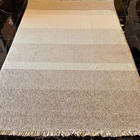 Sanat Halı Lora Plus 3745 Krem İskandinav Halı