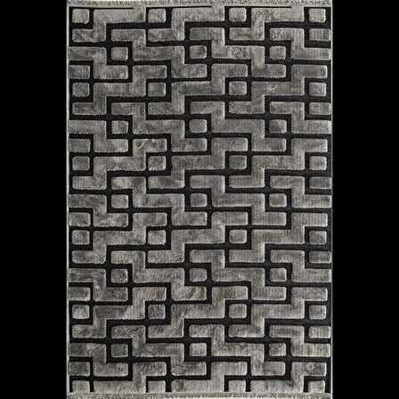 Hoom Rugs Indus 8007 Gri İskandinav Halı