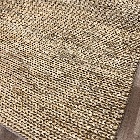 Eko Halı Flatweave Choti Cream Dekoratif Jüt Kilim
