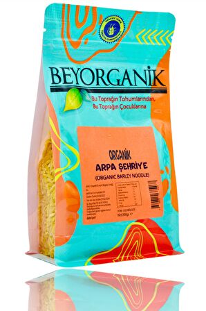 Organik Sütsüz-Yumurtasız Arpa Şehriye +6 Ay 300g