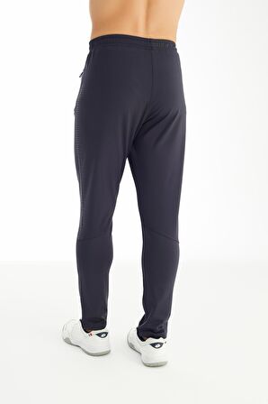 Crozwise 2189-01 Lacivert Beden S Dar Paça Regular-Fit Erkek Spor Pantolon