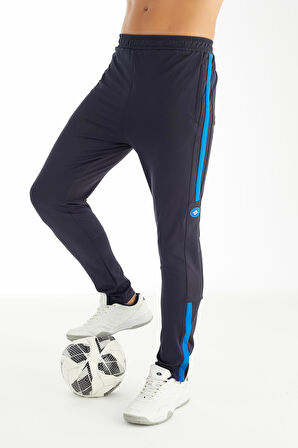 Crozwise 2190-01 Lacivert_Mavi Beden M Training Dar Paça Erkek Spor Pantolon