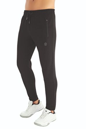 Crozwise 2192-06 Beden S Antrasit_Yeşil Ottoman Dar Paça Erkek Spor Pantolon