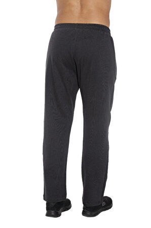 CROZWİSE 2232-06 Kalın Kumaş Double Face Düz Erkek Spor Pantolon ANTRASİT