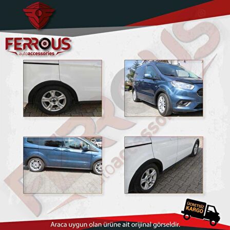 Ford Courier Çamurluk Koruma Dodik Seti 2014 2018