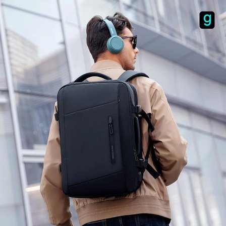Mark Ryden Expandos Laptop Sırt Çantası Genişletilebilir İç Hacim Şarj Kiti MR9299_KR00
