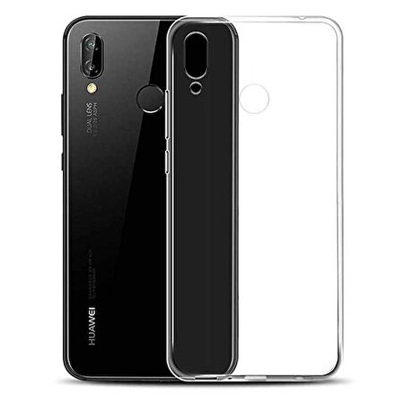 Gpack Huawei Y6 2019 Kılıf Süper Silikon Yumuşak Arka Koruma