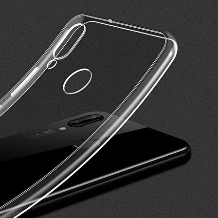 Gpack Huawei Y6 2019 Kılıf Süper Silikon Yumuşak Arka Koruma