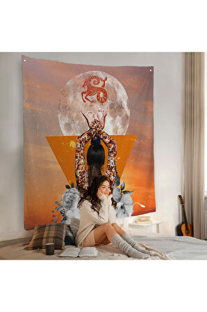 Burç ve Astroloji Duvar Örtüsü-8327