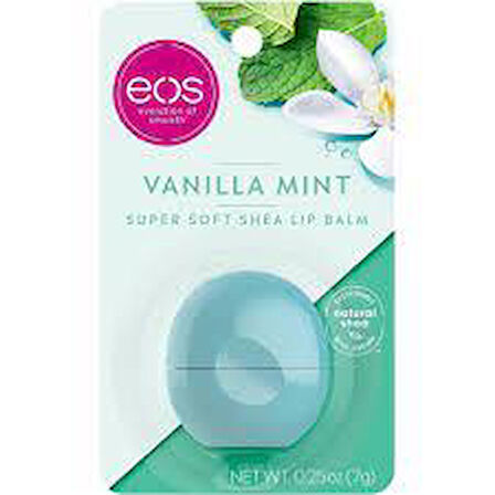 EOS Vanılla Mınt Super Soft Shea (Vanilyalı Nane) Dudak Balsamı 7gr