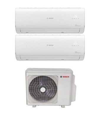 Bosch Multi Split İnverter Klima 36000 Btu 1 Dış + 2 İç Ünite 18000 + 18000 Btu