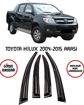 Toyota Hilux Cam Rüzgarlığı 4lü 2004-2015 Arası