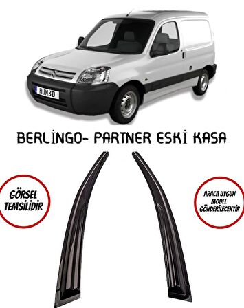 Citroen Berlingo-Partner Cam Rüzgarlığı 2li Eski Kasa