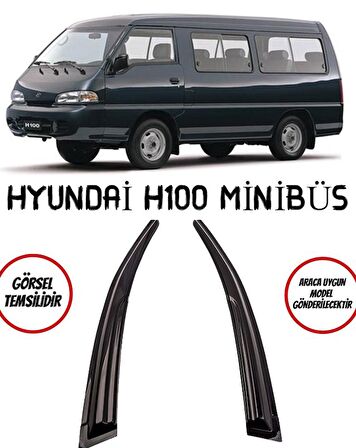 Hyundai H100 Cam Rüzgarlığı 2 li Minibüs