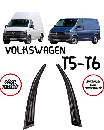 Volkswagen Transporter T5, T6 2003 ve Sonrası Cam Rüzgarlığı 2'li