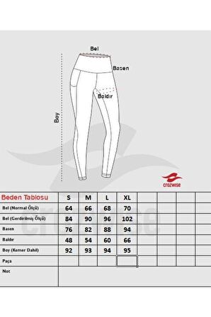 Crozwise Interlok - Erkek Siyah Lıkralı Spor Tayt - 3172