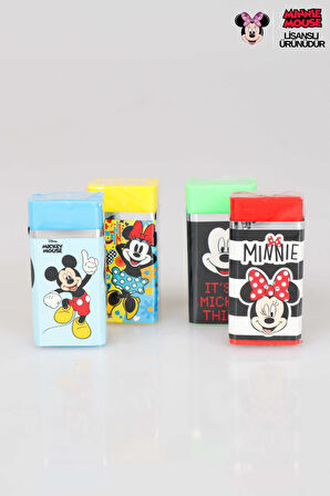 DEKOMMUS İLE LİSANSLI MINNIE MOUSE 2'Lİ SİLGİ