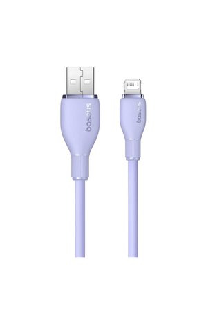 Baseus Pudding Usb-A Light 2.4A Kablo 1.2 Metre Mor (P10355700511-00)